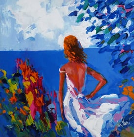 SIMBARI Afternoon in Capri Serigraph