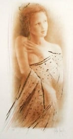 CSABA MARKAS Lithograph Woman