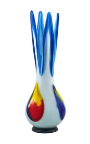 Azerbaijan Art Glass Vase