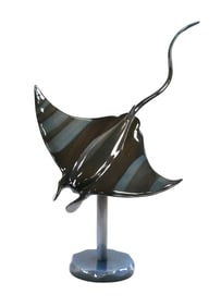 Werner Holzbaur Manta Ray Sculpture
