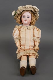 Tete JUMEAU Doll Marked Head Body Shoes