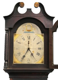 Early American 1810 Masonic Longcase Clock