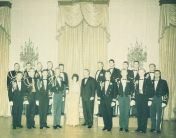 LBJ & Lady Bird Johnson, Signed Photo