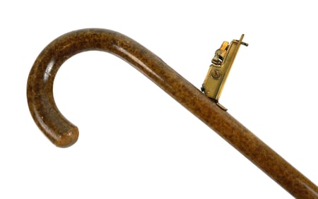 Rare Ronson De-Light Walking Stick Lighter, FDR