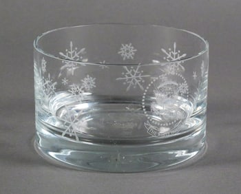 White House Christmas Candy Bowl