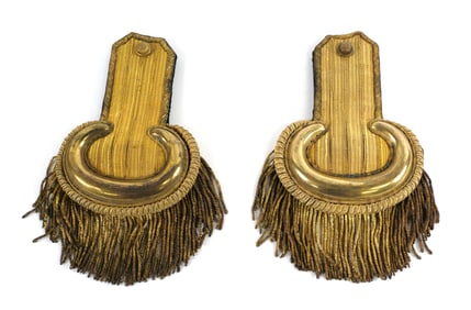 Mid-19th C US Army Officer Epaulettes