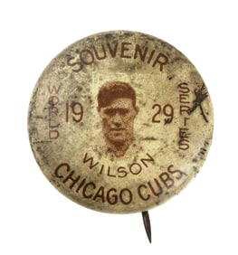 1927 Hack Wilson World Series Pin