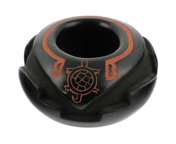 TOM TAPIA San Juan Pueblo Miniature Pot