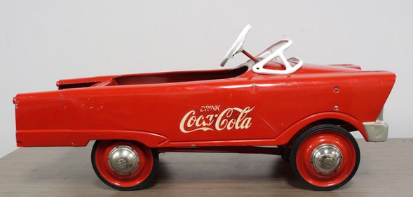 Vintage Coca Cola Pedal Car, Murray Fire Truck