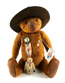 Karen Meer "Mad Hatted" Teddy Roosevelt Bear