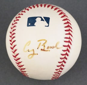 GEORGE H.W. BUSH Signed Baseball, JSA LOA