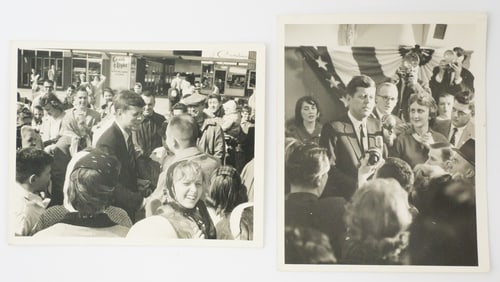 JOHN F. KENNEDY, (2) Type I Photographs