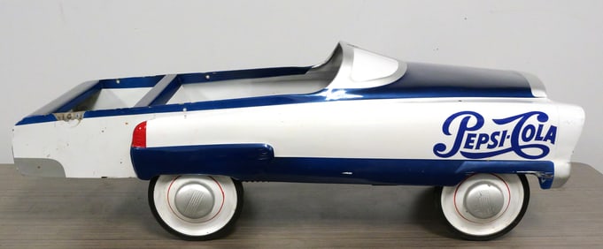 Pepsi Cola Vintage Pedal Car, Garton