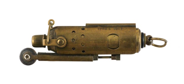 WWI Engraved Trench Lighter Rare Trench Art