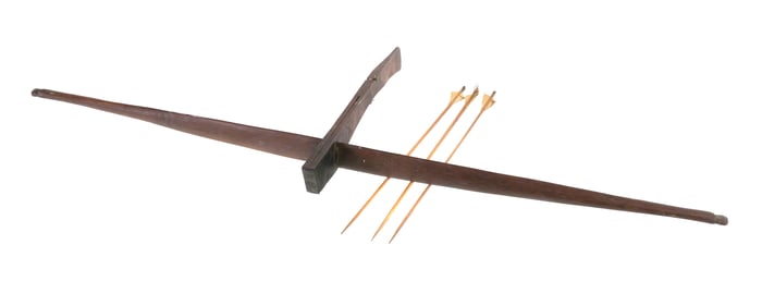 Montagnard Bow, Gift from Gen. Westmoreland