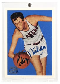 GEORGE MIKAN Autograph Rookie Reprint Topps