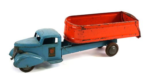 Rare TURNER Pressed Steel Dump Truck
