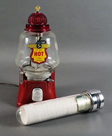 Hot Nut 5c Vending Machine with Light