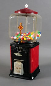 Oak Acorn 1c Cent Gumball Machine