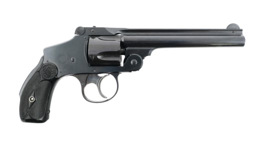 S&W Safety Hammerless .38 4th Model Revolver