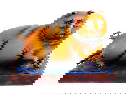 SERGIO BUSTAMANTE Animal Sculpture 31"