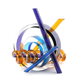 FAY MILLER Glass Sculpture 2006