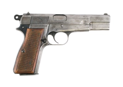 WW2 Nazi FN BROWNING Hi-Power 9mm Pistol