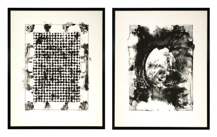 GUILLERMO KUITCA Lithograph Diptych