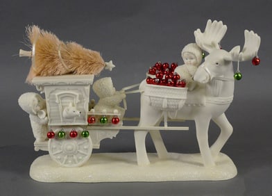 Department 56 Snowbabies Christmas Caravan