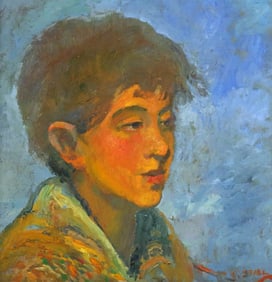 CHRISTOPHER STILL, O/B, Portrait of a Boy