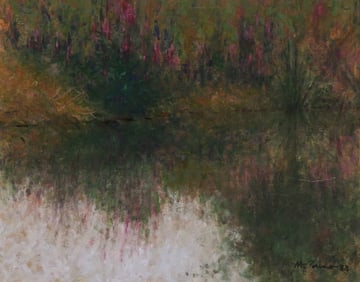 ANTHONY MICHAEL Garden Landscape Ptg