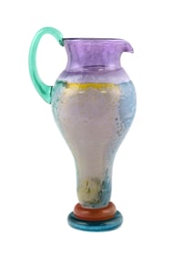 Kosta Boda Kjell Engman Glass Pitcher