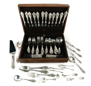 Wallace Grand Baroque, 82pc Sterling Silver