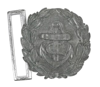 WWII: Kriegsmarine Belt Buckle, Admin Officer