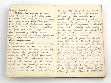 1916 Ship Journal of S.V. Beechbank