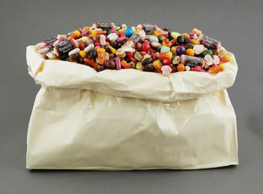 Tom Pergola Bag O' Sweets Mixed Media Sculpture