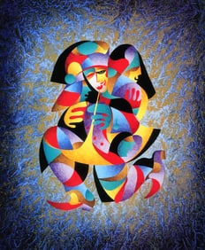 ANATOLE KRASNYANSKY Play the Horn Print