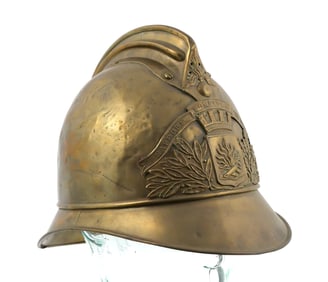 French Mle 1895 Fireman's Helmet Pont-Authon