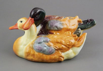 Herend Pair of Ducks Large