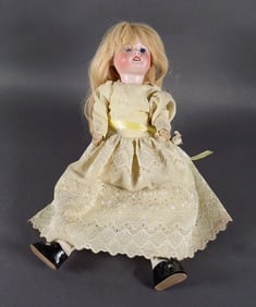 SFBJ Paris 301 Bisque Head Doll 19"