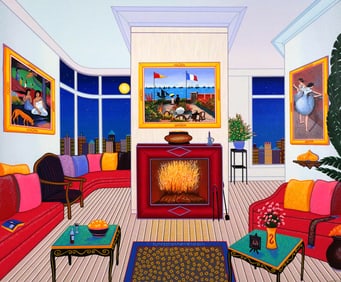 FANCH Interior Room Serigraph