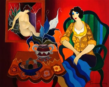 ITZCHAK TARKAY Tranquility Serigraph