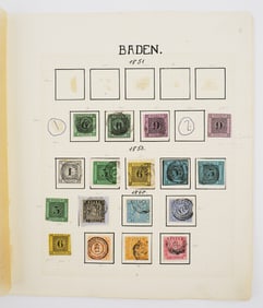 German States Postage Stamps: BADEN