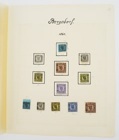 German States Postage Stamps: BERGEDORF