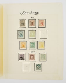 German States Postage Stamps: HAMBURG