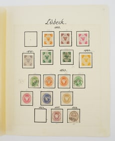 German States Postage Stamps: LUBECK