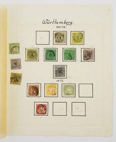 German States Postage Stamps: WURTTEMBERG