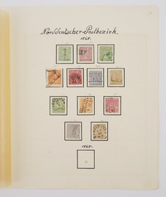 German States Postage Stamps: NORTH GERMAN