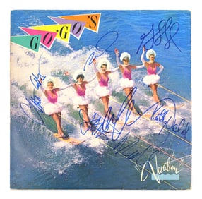 The Go-Go's "Vacation" Signed Album (1982)