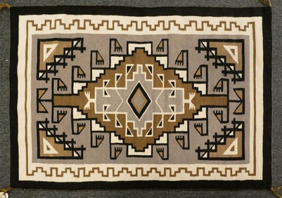Two Grey Hills Rug by Mary Redhouse